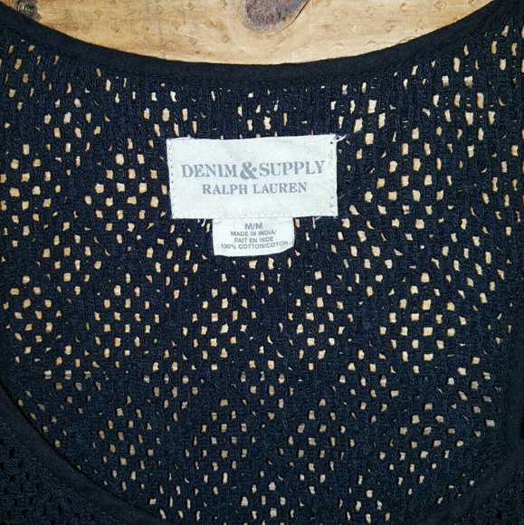 DENIM & SUPPLY CROCHET TANK - Picture 4 of 6